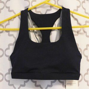 Fabletics Navy Blue Kessler Medium Impact Sports Bra - S/6 (NWT)